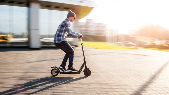 Elektroscooter E-Trottinett