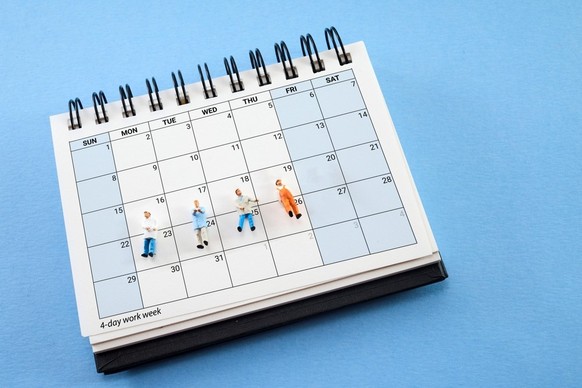 4 tage woche, 4 day work week, Viertagewoche, Vier-Tage-Woche