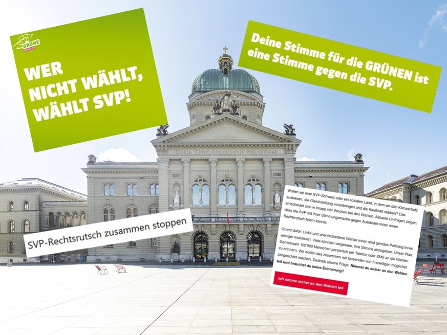 SP und Grüne machen Wahlkampf mit der Angst vor dem SVP-Wahlsieg