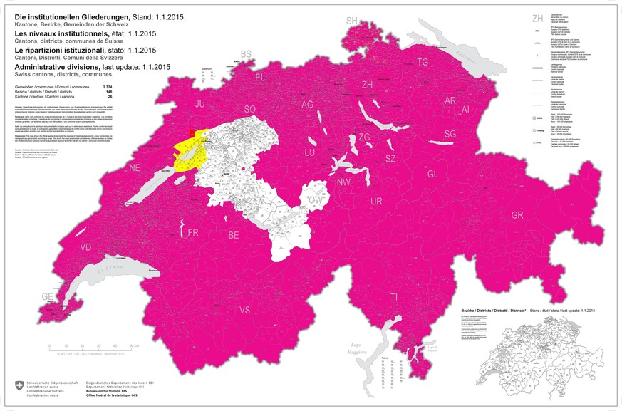 Mein Ziel: Die Schweiz in watson-Magenta färben. Auf der 85. Etappe am Dienstag steht der gelbe Teil an. Hier geht es zum Livetracking!