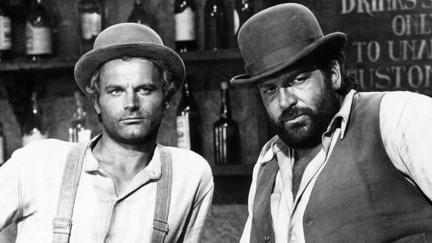 TRINITY IS STILL MY NAME!, (aka CONTINUAVANO A CHIMARLO TRINITA), from left, Terence Hill, Bud Spencer, 1972