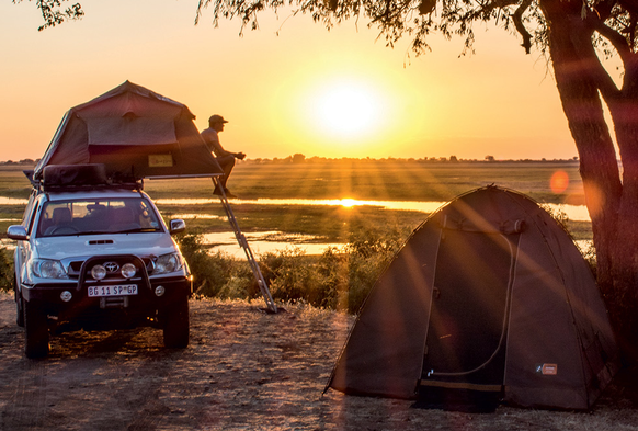 &nbsp;Harry und Meghan schliefen in Botswana im Freien.&nbsp;&nbsp;