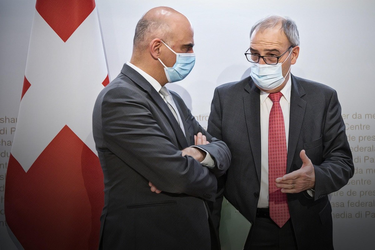 Alain Berset und Guy Parmelin
