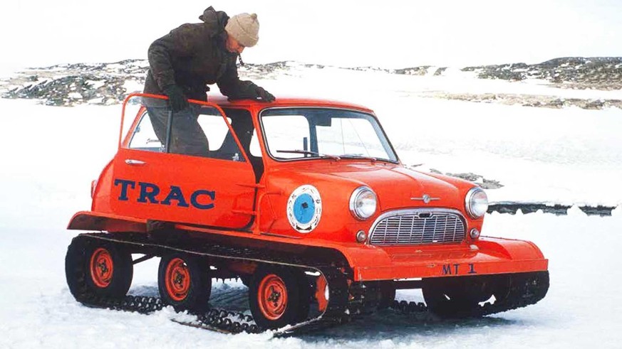 mini-trac Antarktis auto kettenfahrzeug 1965 Australien forschung retro design https://youtu.be/dWWOnRz_xtI