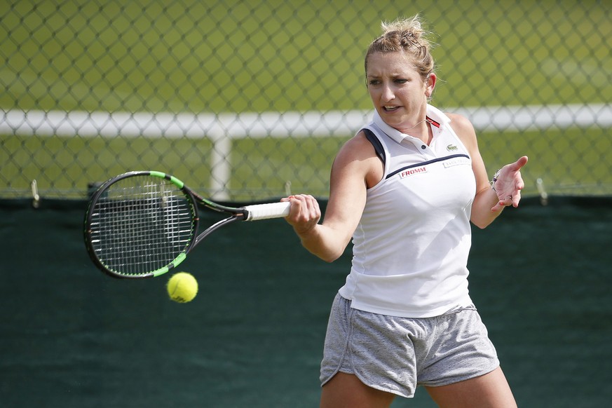 Bacsinszky zeigt gegen Görges eine gute Leistung.