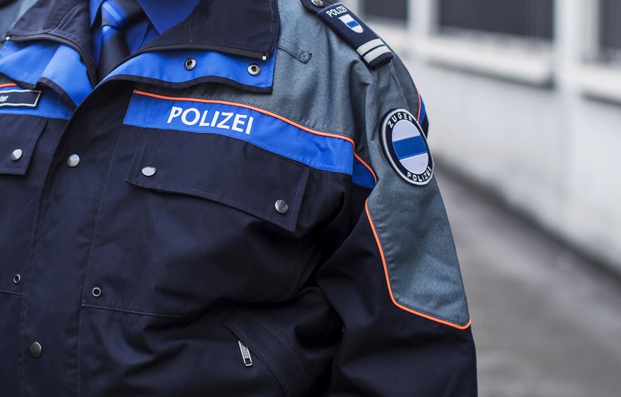 Thomas Armbruster, Kommandant der Zuger Polizei, fotografiert am Mittwoch, 23. Januar 2019, in Zug. (KEYSTONE/Alexandra Wey)