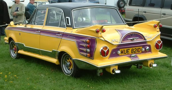 In England nennt man sowas «Comedy Car».