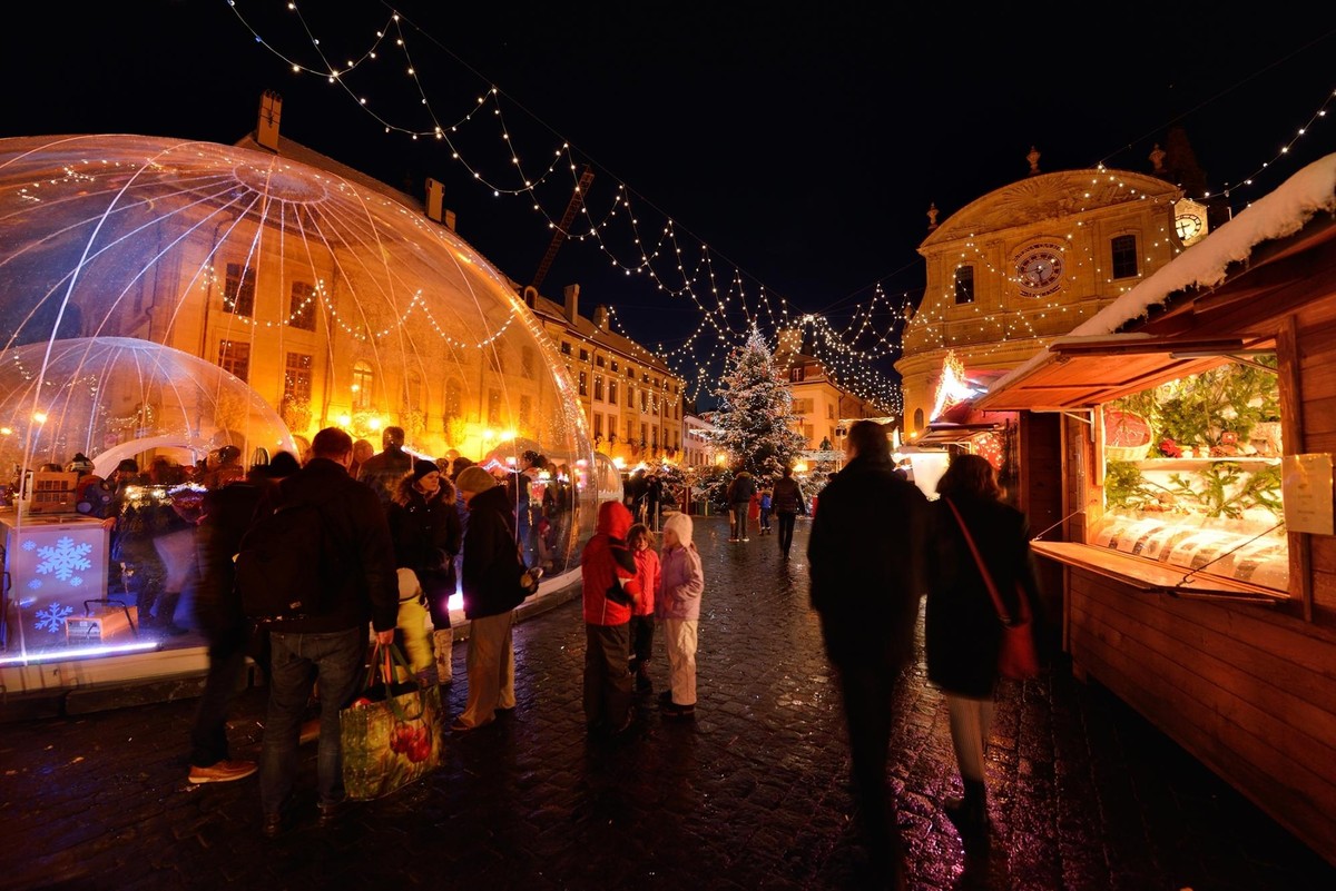 Marché de noël d'yverdon les bains