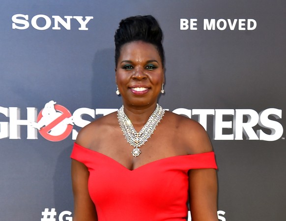 FILE - In this July 9, 2016 file photo, Leslie Jones arrives at the Los Angeles premiere of &quot;Ghostbusters.&quot; Undeterred by the hacking of her personal website, Leslie Jones returned to Twitte ...