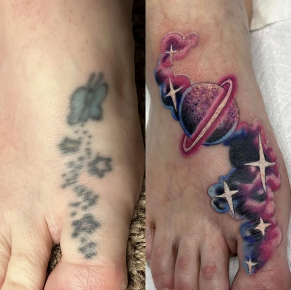 Aus hässlichem Tattoo wird schönes Tattoo: Die besten Cover-ups