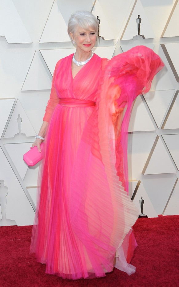 Helen Mirren, Helen Mirren at the 91st Annual Academy Awards held at the Hollywood and Highland in Los Angeles, USA on February 24, 2019