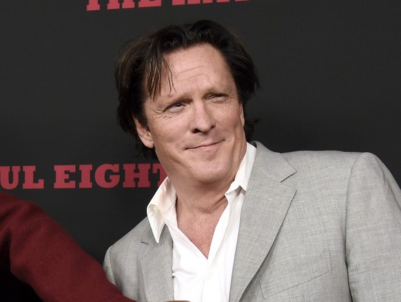 FILE - Actor Michael Madsen appears at the premiere of &quot;The Hateful Eight&quot; in Los Angeles on Dec. 7, 2015. (Photo by Chris Pizzello/Invision/AP, File)
Samuel L. Jackson,Michael Madsen