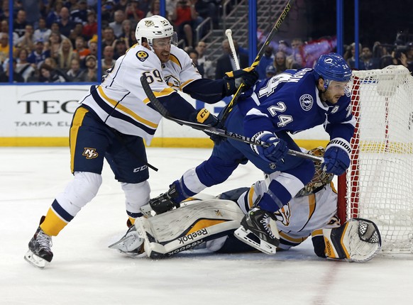 Roman Josi räumt bei den Nashville Predators auf.