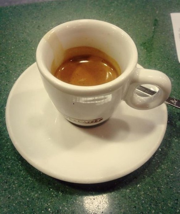 Espresso coffee Italian cafe Autostrada Italy