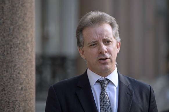 Christopher Steele, former British intelligence officer in London Tuesday March 7, 2017 where he has spoken to the media for the first time . Steele who compiled an explosive and unproven dossier on P ...