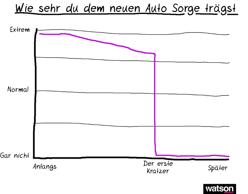 So ist Autofahren wirklich – 9 lustige Grafiken