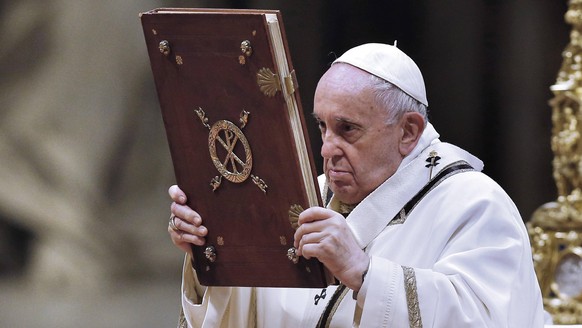 Weihnachtsansprache von Papst Franziskus am 24.12.2021 (imago)