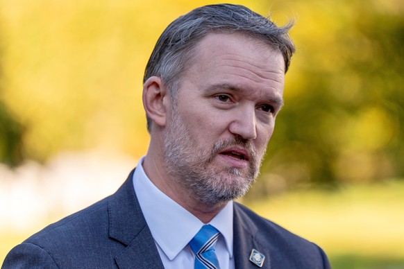 FILE - U.S. Trade Representative Jamieson Greer speaks with reporters at the White House, Oct. 30, 2025, in Washington. (AP Photo/Alex Brandon, file)
Jamieson Greer