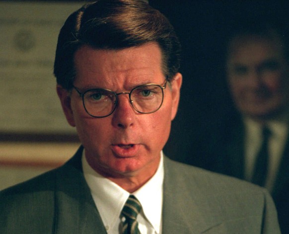 In this 1994 photo, Dr. George Tiller speaks during a news conference in Wichita, Kan. Tiller, one of the nation&#039;s few providers of late-term abortions despite decades of protests and attacks, wa ...