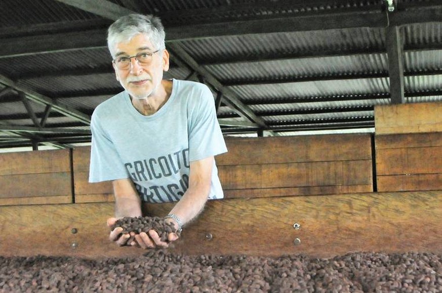 Claudio Corallo nennt sich einen Bauern - und stellt erstklassige Schokolade her.