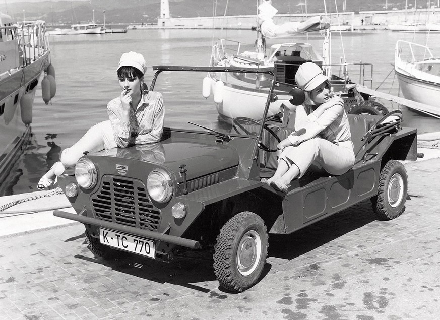 mini moke mini jeep grossbritannien auto automobil history https://mokeinternational.com/heritage/