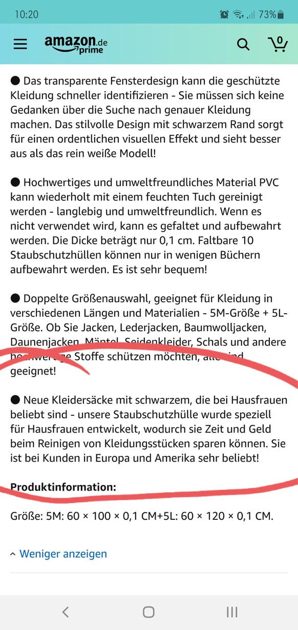 Diese 25 Fails machen deinen Tag besser тАУ versprochen!
Mein gestriger failЁЯджтАНтЩВя╕ПЁЯШЕ 

Ich wollte nur ein paar Kleiders├дcke bestellen und stolper dann ├╝ber diese ProduktbeschreibungЁЯЩИЁЯ ...