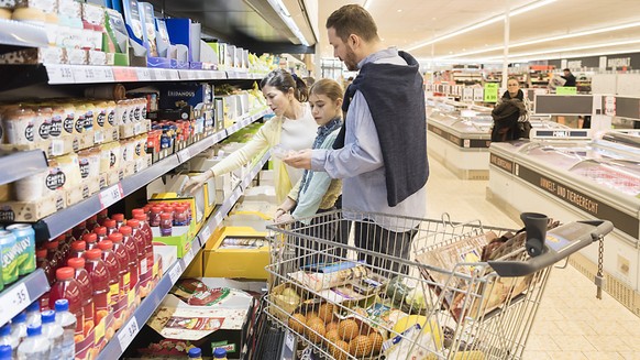 Die Inflation in der Schweiz ist im Januar etwas gestiegen. (Archiv)