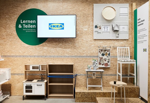 IMAGE DISTRIBUTED FOR IKEA AG FOR EDITORIAL USE ONLY - IKEA Buyback Friday: Circular Hub // Weiterer Text ueber ots und http://presseportal.ch/de/pm/100003642/100881254 (obs/IKEA AG via KEYSTONE)