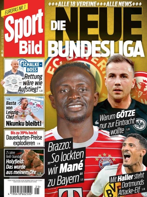 In der neusten «Sport Bild» berichtet Salihamidzic vom bisherigen Bayern-Transfersommer.