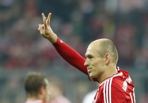 Vertrag verlängert, Arjen Robben.