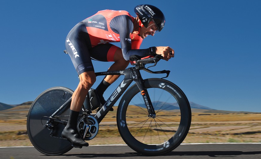 02.09.2014; Borja; Radsport - Vuelta 2014 - 10. Etappe - Real Monasterio De Santa Maria De Veruela - Borja;
Fabian Cancellara (SUI) (Tim De Waele/freshfocus)