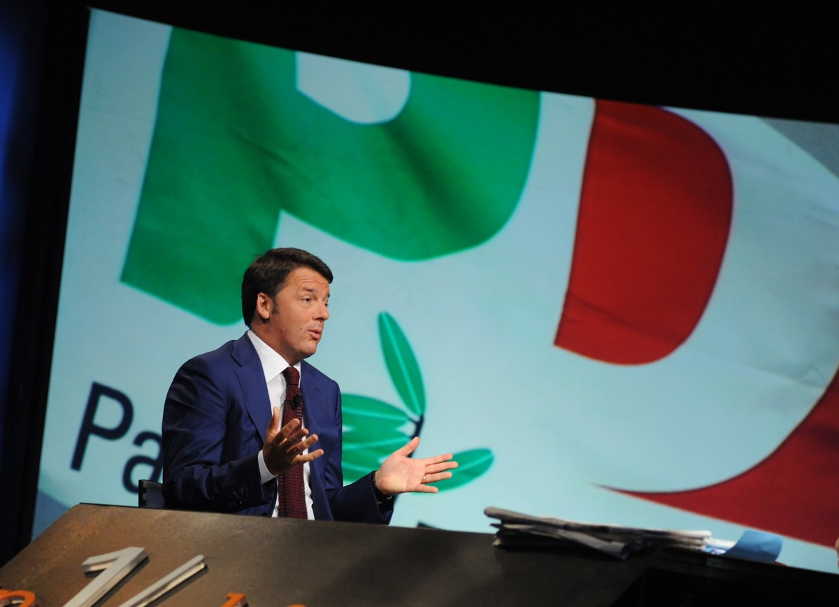 Matteo Renzi von der Demokratischen Partei.