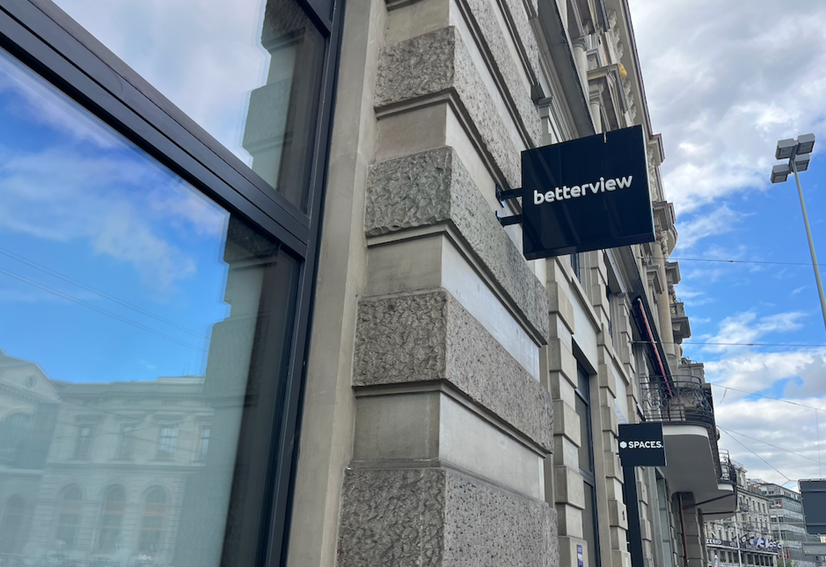 Der Zürcher Filiale der Augenlaser-Klinikkette Betterview.