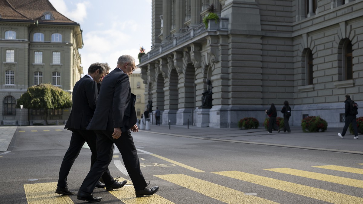Two SVP politicians remain in the race to succeed Guy Parmelin