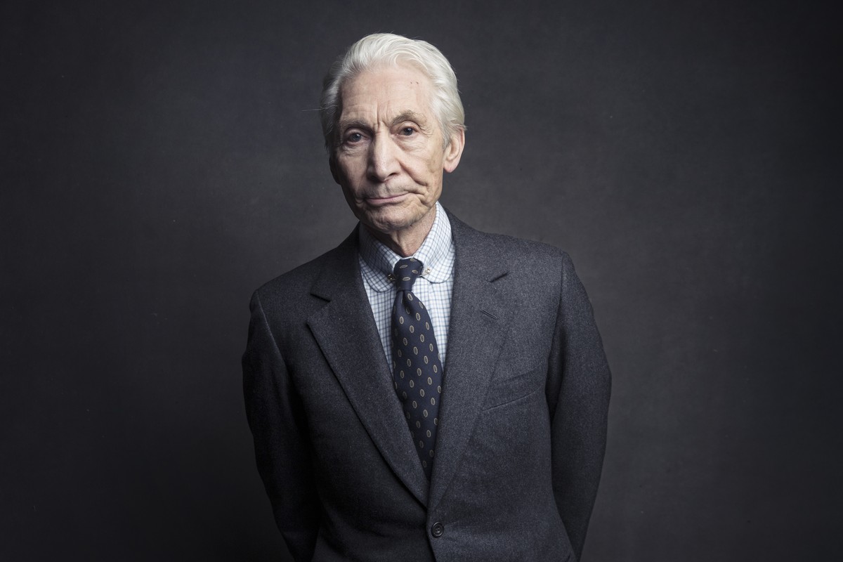 FILE - Charlie Watts of the Rolling Stones poses for a portrait on Nov. 14, 2016, in New York. Watts' publicist, Bernard Doherty, said Watts passed away peacefully in a London hospital surrounded ...