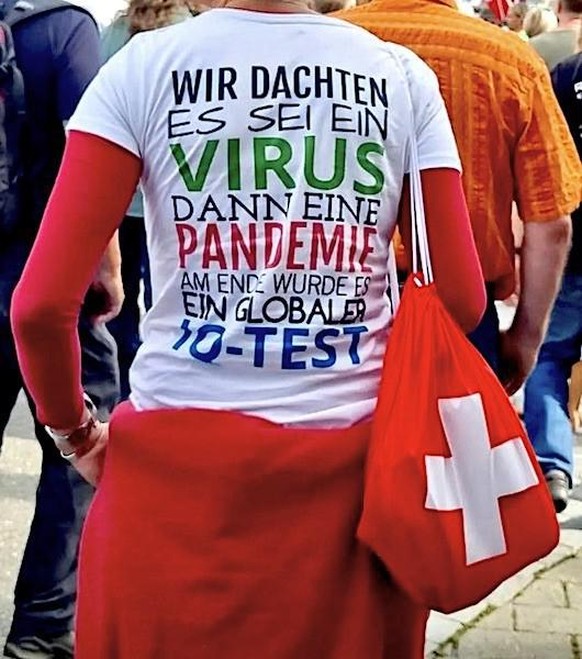 Besser spät als nie: PICDUMP Nummer 383!\nCoviddeppen-Demo
Ja ist IQ-Test, nur haben ihn die Schwurbler nicht bestanden.