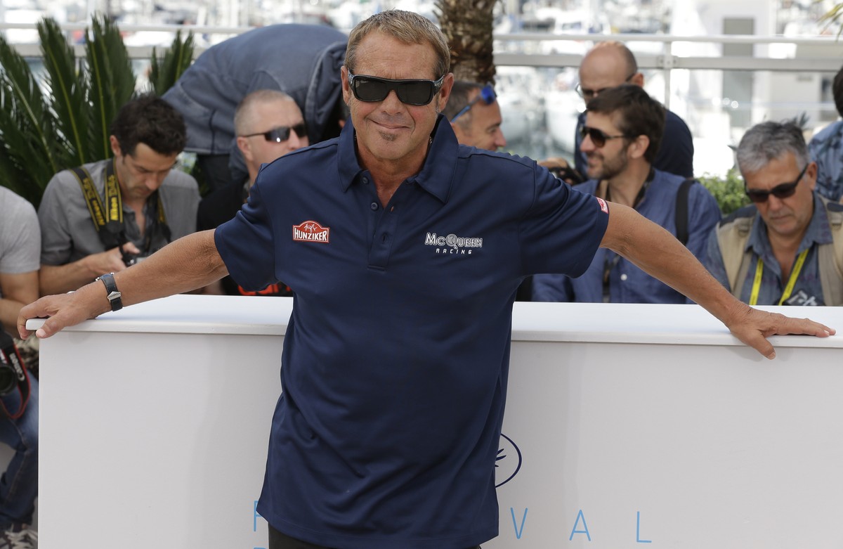 FILE - Producer Chad McQueen poses for photographers during a photo call for the film, "Steve McQueen: The Man &amp; Le Mans," at the 68th international film festival, Cannes, southern Franc ...