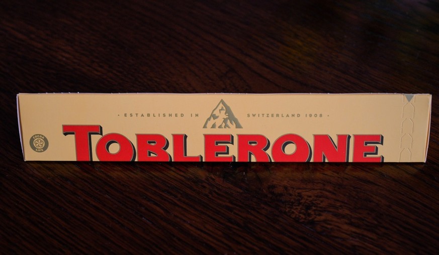 New design at Toblerone