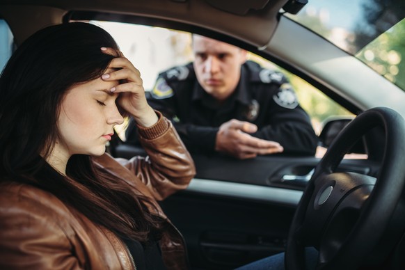 Bussgeld, Führerschein, Knöllchen, Polizei, Fahren, Auto