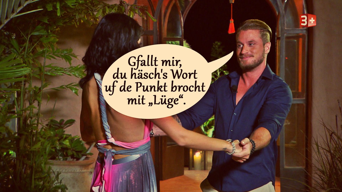 Äh ja: Das Wort Lüge bedeutet Lüge. Wow, Joel.