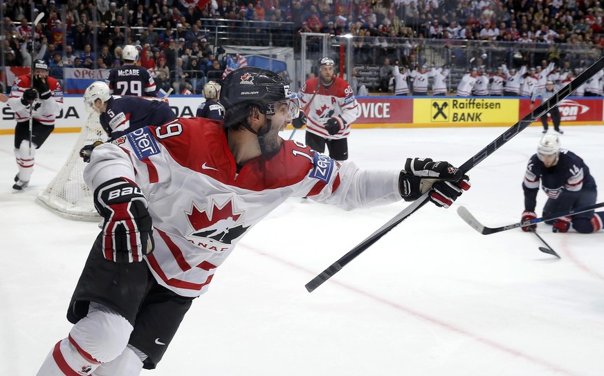 Brassard freut sich über seinen 3:3-Ausgleich.