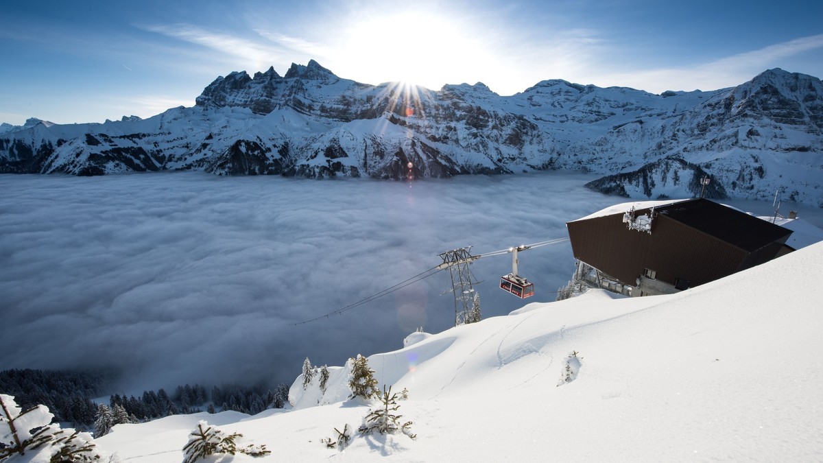 Prendre de la hauteur et satisfaire son appétit face aux Dents du Midi.