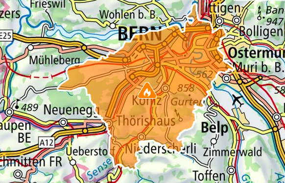 Die Rauchentwicklung führe zu einem starken, unangenehmen Geruch.