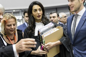 Vertritt Nebenkläger Armenien in Strassburg: Staranwältin Amal Clooney.