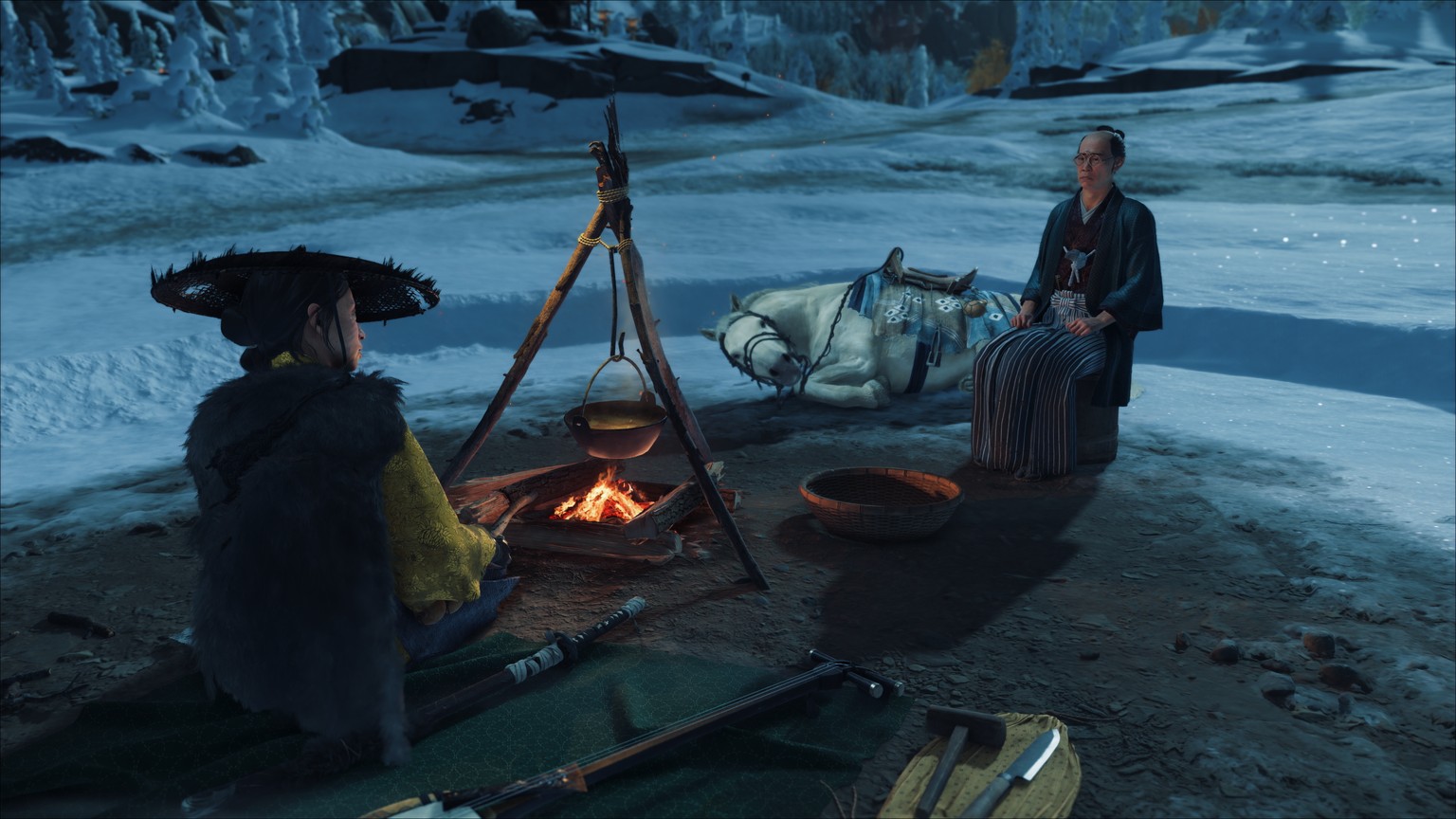 Die zahlreichen NPCs (wie dieser Kartograf) verfügen über einen eigenständigen Charakter und wirken weit weniger platt als die üblichen Open-World-Dummies.