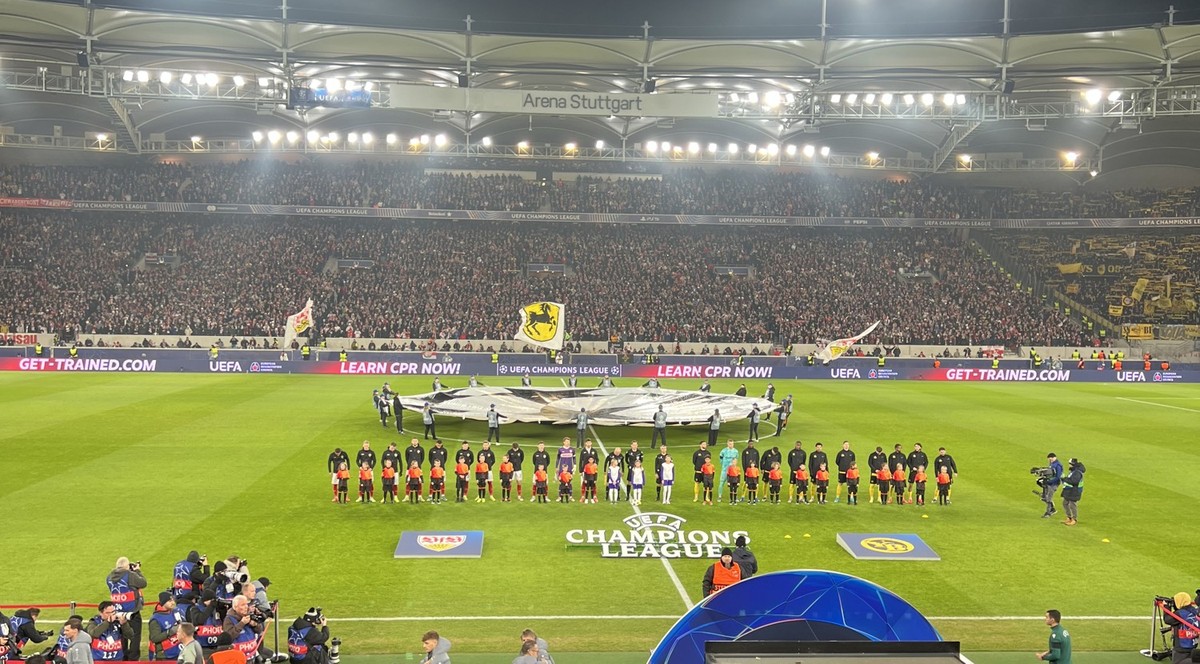 Porsche Tunnel Club MHP Arena VfB Stuttgart YB Young Boys