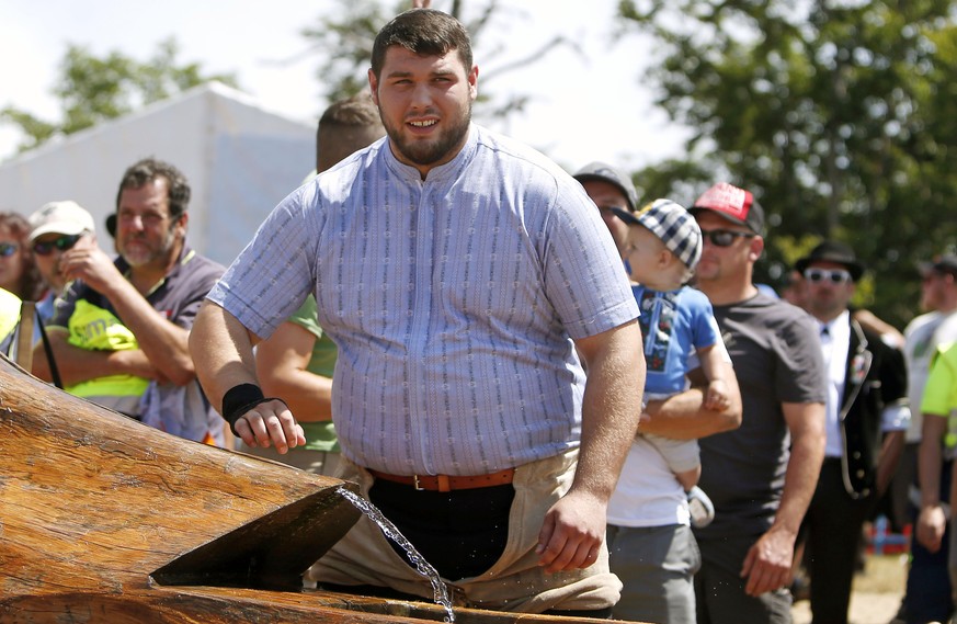 18.07.2015; Weissenstein; Schwingen - Weissenstein Schwinget; Tiago Vieira (Biberstein) (Christian Boss/freshfocus)