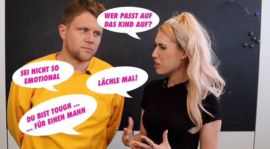 Wenn sich Männer die Sprüche anhören müssten, die sonst nur Frauen abkriegen