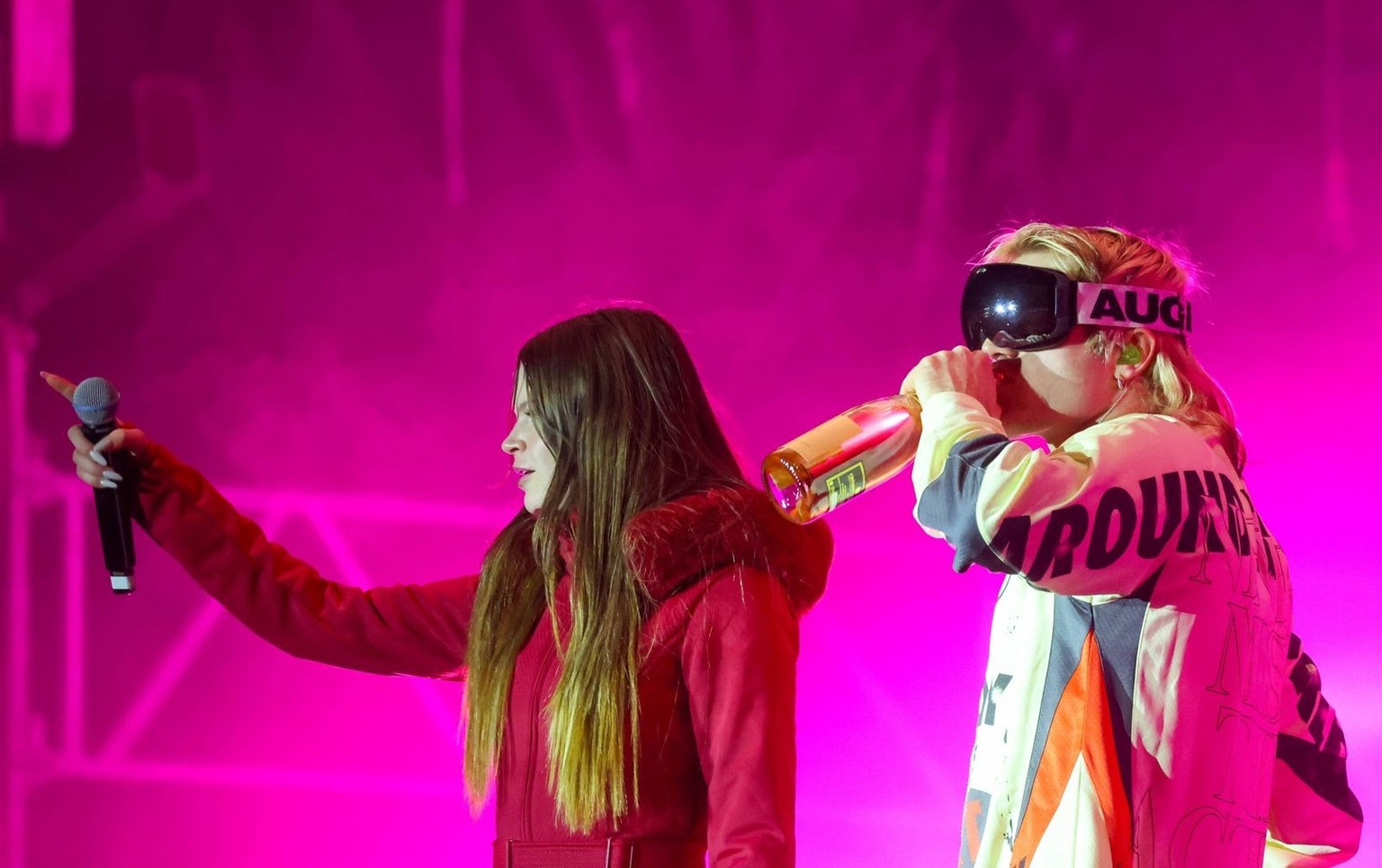 12.12.2025, Bad Hofgastein, AUT, Unterwegs in Salzburg, Ski Opening 2025, im Bild IKKIMEL, SKi AGGU, August Jean Diederich, *** 12 12 2025, Bad Hofgastein, AUT, On the road in Salzburg, Ski Opening 20 ...