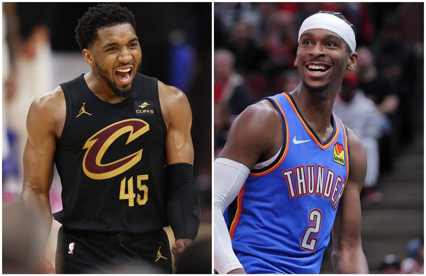 Donovan Mitchell und Shai Gilgeous-Alexander